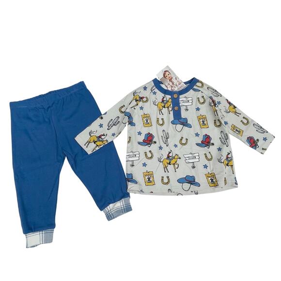 Tesa Babe Other - NWT Tesa Babe 18-24M Giddy Up Pant Set